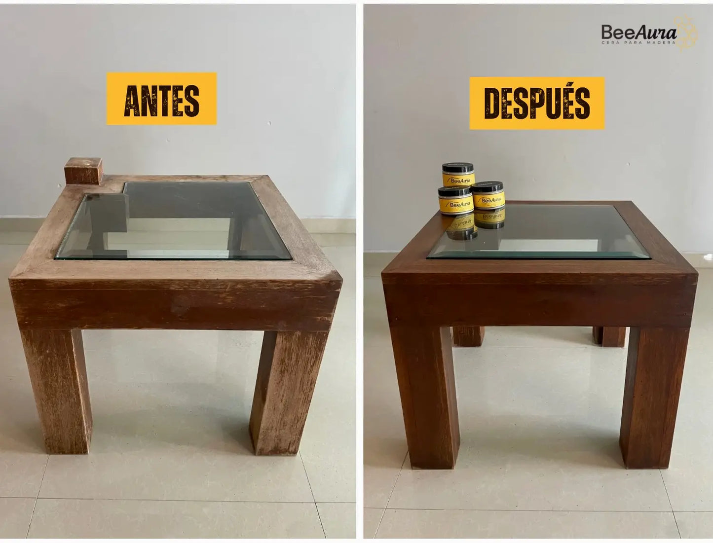 BeeAura™ Cera Restauradora Premium de Grado Alimenticio
