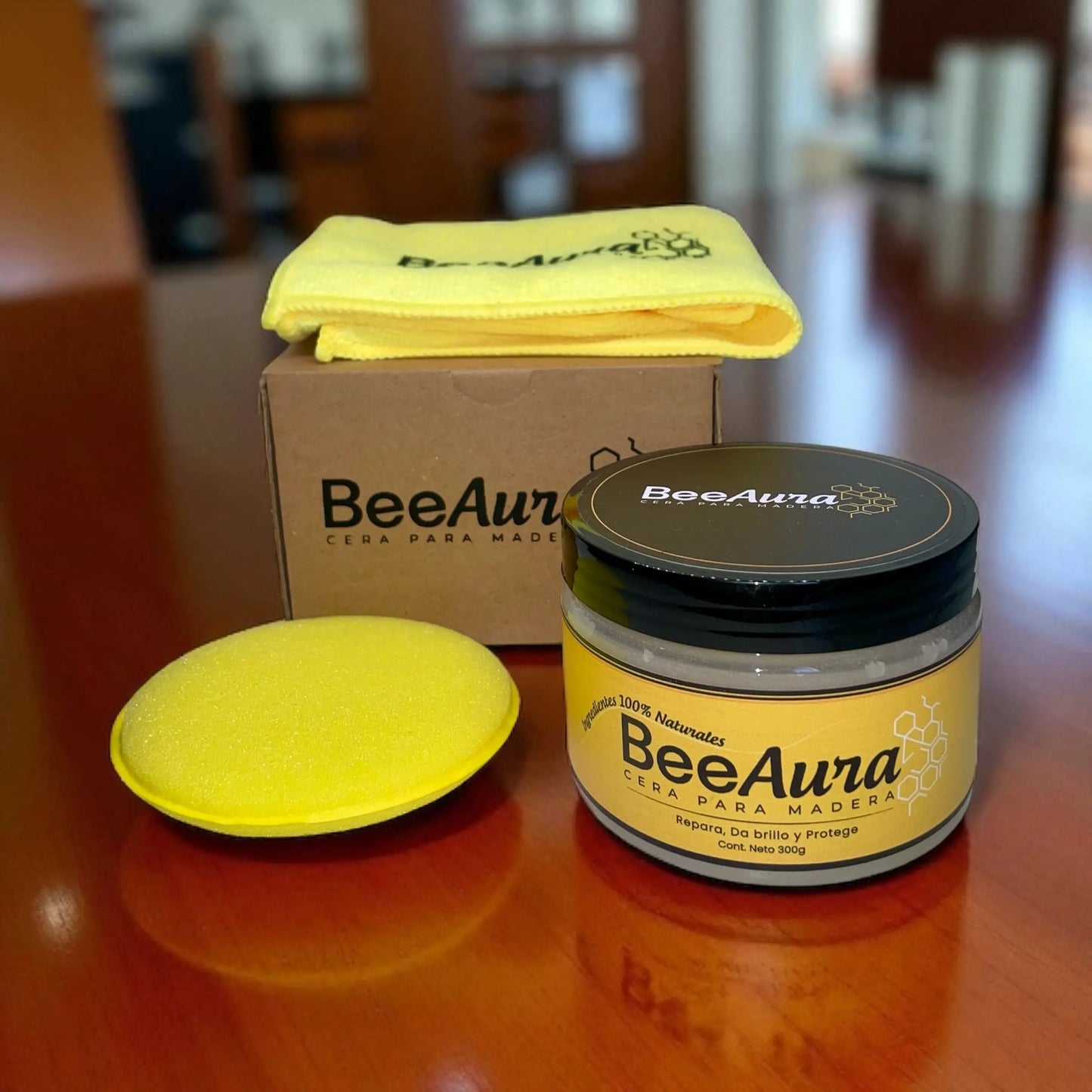 BeeAura™ Cera Restauradora Premium de Grado Alimenticio
