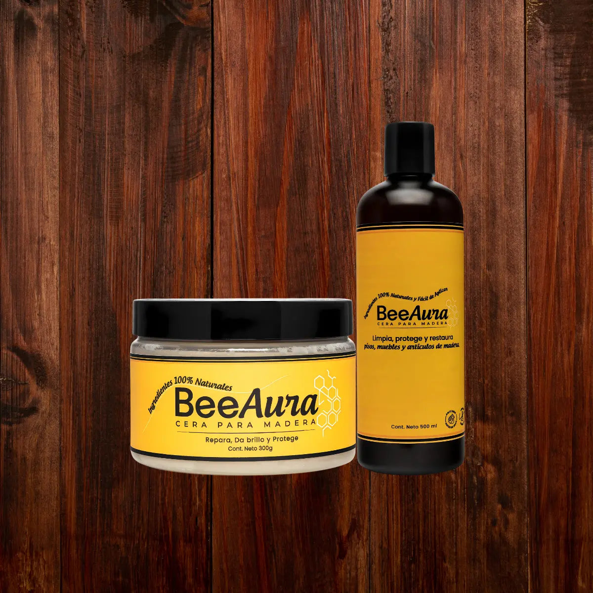 Kit BeeAura Premium | Brillo Total en tu Madera