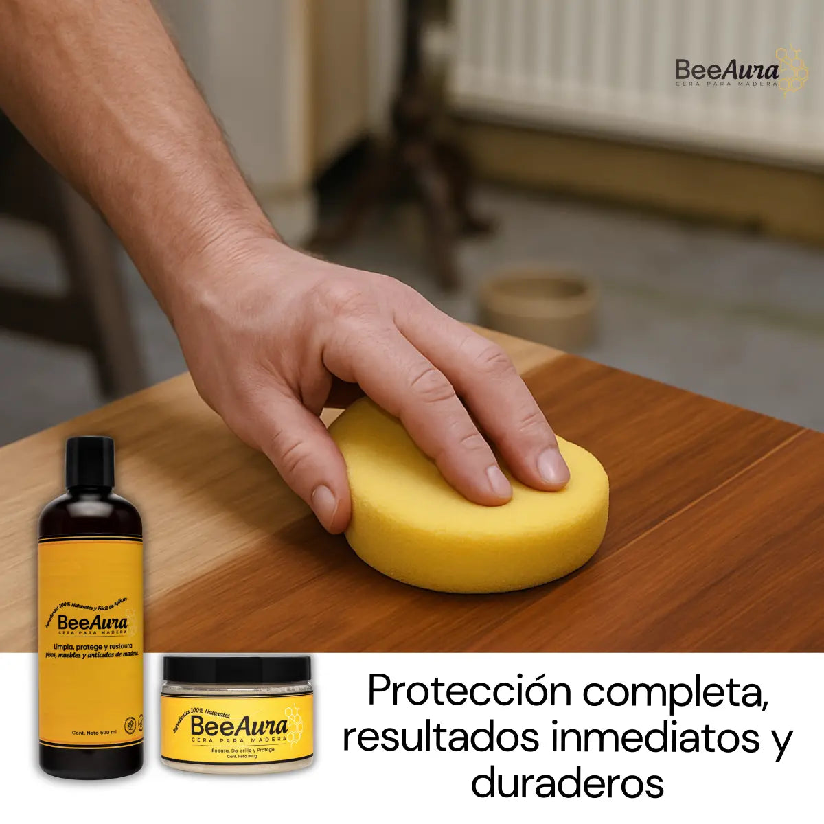 Kit BeeAura Premium | Brillo Total en tu Madera