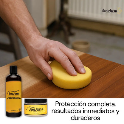 Kit BeeAura Premium | Brillo Total en tu Madera