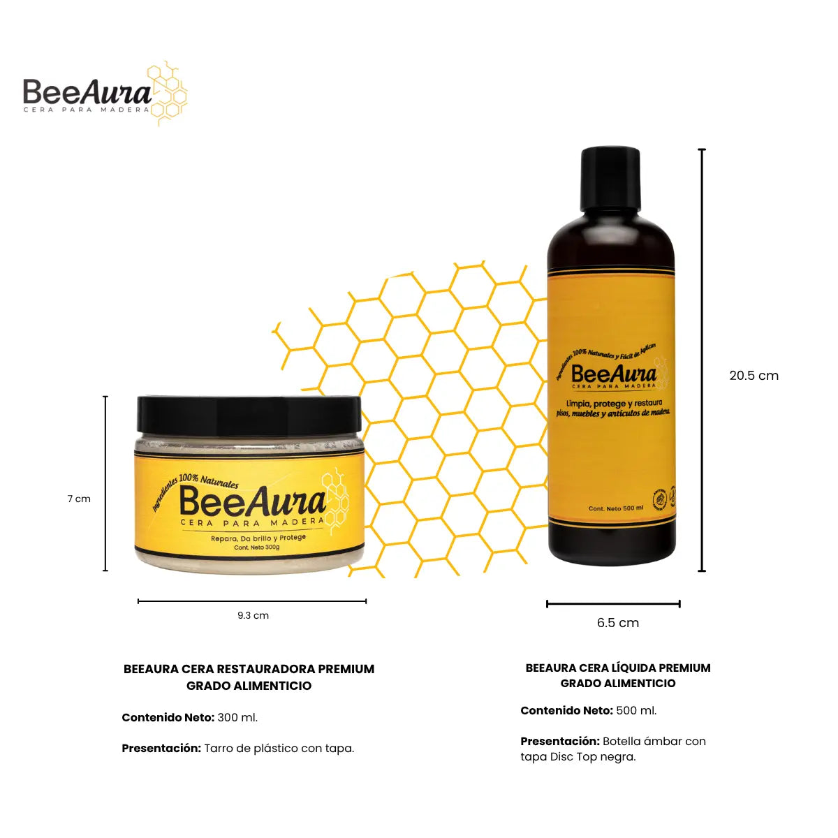 Kit BeeAura Premium | Brillo Total en tu Madera