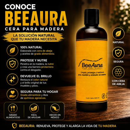 BeeAura™ | Cera Liquida Premium de Grado Alimenticio
