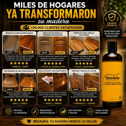 BeeAura™ | Cera Liquida Premium de Grado Alimenticio